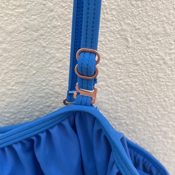 Funnygirl Ruffle Once Piece Swimsuit Off the Shoulder - Picture 4 of 5